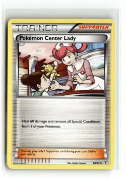 Pokemon Center Lady 68/83 Uncommon Generations Pokemon NM - Image 1