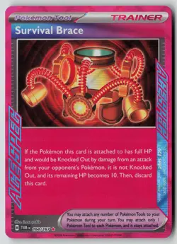 Pokemon Survival Brace 164/167 ACE SPEC Rare NM - Image 1