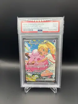 Lillie's Clefairy ex 280/217 Pokemon Ascended Heroes Special Illustration PSA 9 - Image 1