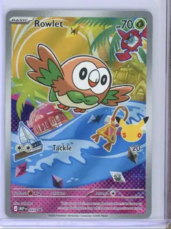 Nintendo Rowlet 043 First Partner Promo Regular Promo English 2026 Pokemon - Image 1