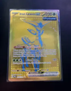Iron Leaves ex 176/131 Sv Prismatic Evolutions Hyper Rare Full Art Holo ENG - Image 1