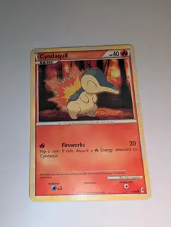 Cyndaquil 55/95 Pokemon TCG Call of Legends NM - Image 1