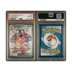 Pokemon Charizard ex 215/197 PSA 10 EN Obsidian Flames Ultra Rare - Image 4