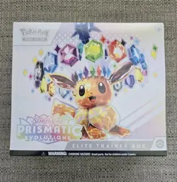 Prismatic Evolutions Elite Trainer Box New Factory Sealed ETB Pokemon TCG - Image 1