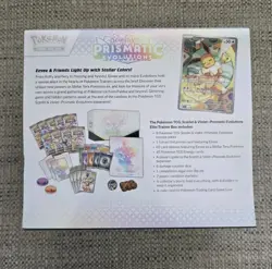 Prismatic Evolutions Elite Trainer Box New Factory Sealed ETB Pokemon TCG - Image 3