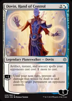 Dovin, Hand of Control -Foil Near Mint MTG War of the Spark - Image 1