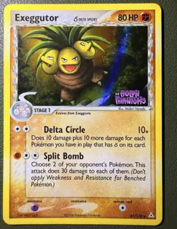 The Pokemon Company Exeggutor Delta Species 41/110 Holon Phantoms Rev Holo - Image 1
