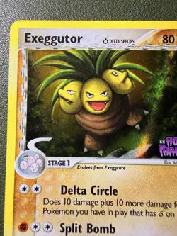 The Pokemon Company Exeggutor Delta Species 41/110 Holon Phantoms Rev Holo - Image 2