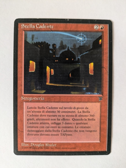 Italian Falling Star Legends MTG Exc Free shipping with tracking - Image 1