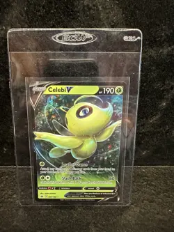 Pokemon TCG Celebi V 007/198 Ultra Rare Holo Full Art Chilling Reign NM - Image 1