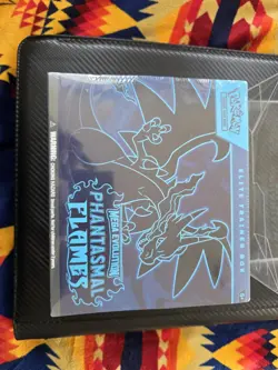 ETB Pokemon Mega Evolution Phantasmal Flames Elite Trainer Box Mega Charizard - Image 1