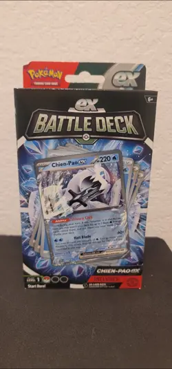 Pokemon EX Battle Deck Brand New Sealed Chein-pao Box - Image 1
