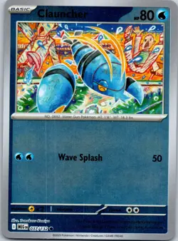 CLAUNCHER - 037/132 Mega Evolution - POKEMON Reverse Holo - Image 1