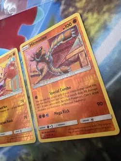 Pokemon Hitmonlee 73/181 Hitmonchan 74/181 Reverse Holos Team Up TOMOKAZU KOMIYA - Image 5
