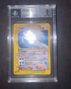 2003 Pokemon Crystal Lugia Aquapolis Holo #149 BGS 9 MINT - Image 1