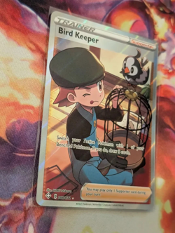 Bird Keeper 066/72 Near Mint Full Art Shining Fates 066/072 Pokemon Tcg Holo - Image 3
