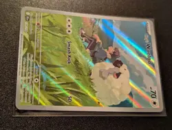 Hop’s Wooloo 170/159 NM Illustration Rare Holo Journey Together Pokemon Ship Now - Image 2