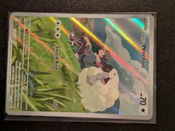 Hop’s Wooloo 170/159 NM Illustration Rare Holo Journey Together Pokemon Ship Now - Image 4