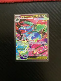 Pokemon Mega Venusaur EX #177/132 Special Illustration Rare Mega Evolution NM - Image 1