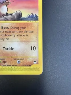 The Pokemon Company Cubone 072/147 Aquapolis 2002 Common English Basic 40 HP - Image 4