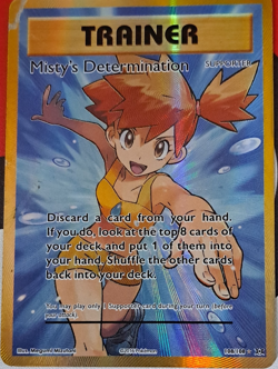 Pokemon Misty's Determination Full Art Holo Ultra Rare Evolutions 108/108 - Image 1
