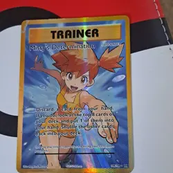 Pokemon Misty's Determination Full Art Holo Ultra Rare Evolutions 108/108 - Image 5