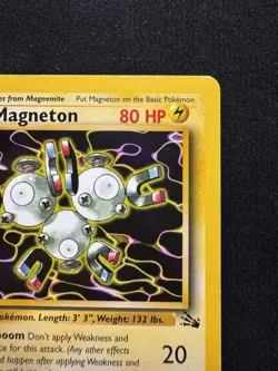 Magneton 26/62 Fossil Non Holo Rare Vintage WOTC Pokemon TCG Cards 1999 - Image 3