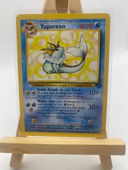 pokemon tcg - Vaporeon Non Holo - Jungle - 28/64 - LP - Image 1