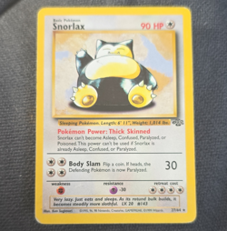 Wizards of the Coast Snorlax 27/64 Jungle Regular Rare Unlimited EN 90HP 1999 - Image 1