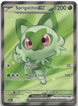 Ascended Heroes ASC 251/217 Sprigatito ex Ultra Rare NM - Image 1