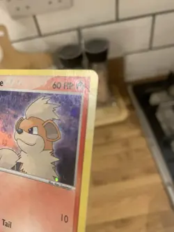 Pokemon Cards Growlithe Reverse Holo Ex Fire Red Leaf Green Old Vintage Rare - Image 4