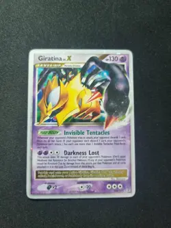 Pokemon - Platinum 2009 - Giratina Lv.X 124/127 - MP - Image 1