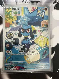 Riolu 215/198 Sv01 Scarlet Violet Special Illustration Rare - Image 1