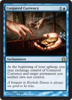 Conjured Currency - Light Play MTG Return to Ravnica - Image 1