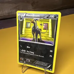 Pokemon Houndoom 75/124 Reverse Holo BW Dragons Exalted NM/NM+ - Image 1