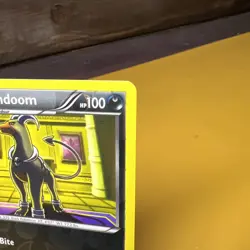 Pokemon Houndoom 75/124 Reverse Holo BW Dragons Exalted NM/NM+ - Image 3