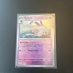 Pokemon TCG Card Sylveon 040/131 Prismatic Evolutions Master Ball Reverse - NM - Image 1