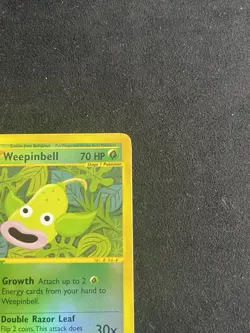 Pokemon TCG Aquapolis Weepinbell Reverse Holo 65/147 Lp - Image 3
