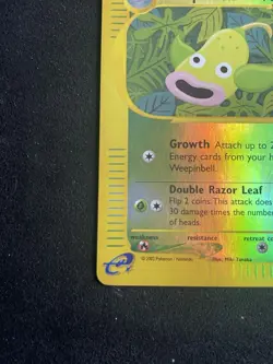 Pokemon TCG Aquapolis Weepinbell Reverse Holo 65/147 Lp - Image 5