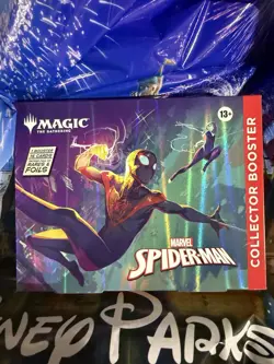On Hands Magic: The Gathering MTG Marvel's Spider Man Collector Booster NWT - Image 2
