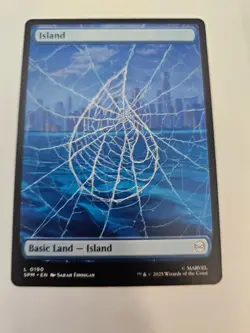 MTG - Island Full Art NONFOIL - Marvel: Spider-Man - Image 1