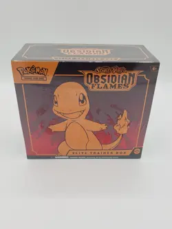 Pokemon Scarlet & Violet Obsidian Flames Elite Trainer Box ETB Factory Sealed - Image 1