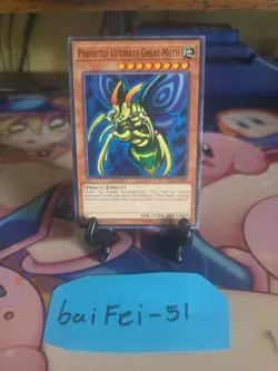 Yugioh Perfectly Ultimate Great Moth SS03-ENB01 1st Edition Common - Image 1