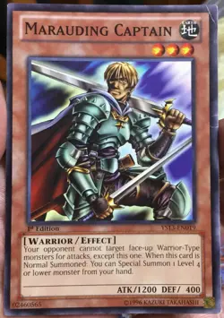 YuGiOh TCG Marauding Captain Super Starter: V for Victory YS13-EN019 1st Edition - Image 1