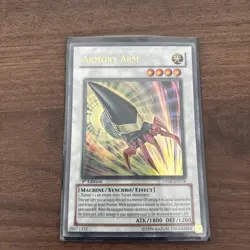 Yugioh Armory Arm DP08-EN016 Ultra Rare 1st Ed NM - Image 1