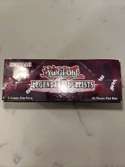 Yugioh Legendary Duelists Rage of Ra Booster Box 1ST EDITION Brand New Sealed - Image 3