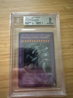 Yugioh BGS 9 MINT Blue-Eyes Ultimate Dragon JMP-EN005 Ultimate Edition S#7399 - Image 1