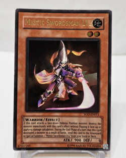ULTIMATE Rare Mystic Swordsman LV2 SOD-EN011 Unlimited Yugioh 7677 - Image 1
