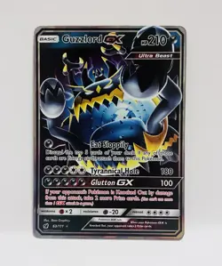 The Pokemon Company Guzzlord GX 63/111 SM Crimson Invasion Holo UR Eng 2017 - Image 1