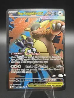 Mega Kangaskhan ex 164/132 Me01: Mega Evolution Holo Pokemon TCG - NM - Image 1